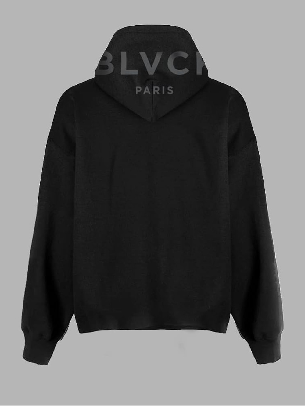 BLVCK Paris Essential Hoodie, Washed Black, Unisex